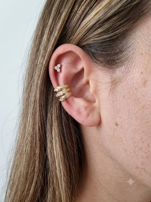 Ear cuffs & Piercings