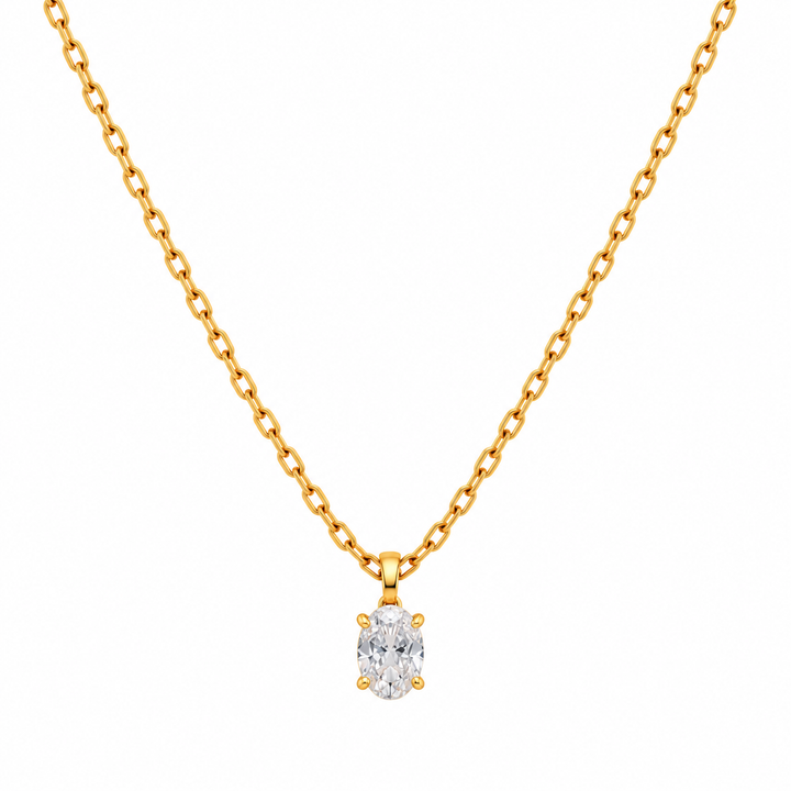Elegant Gold Pendant Necklace