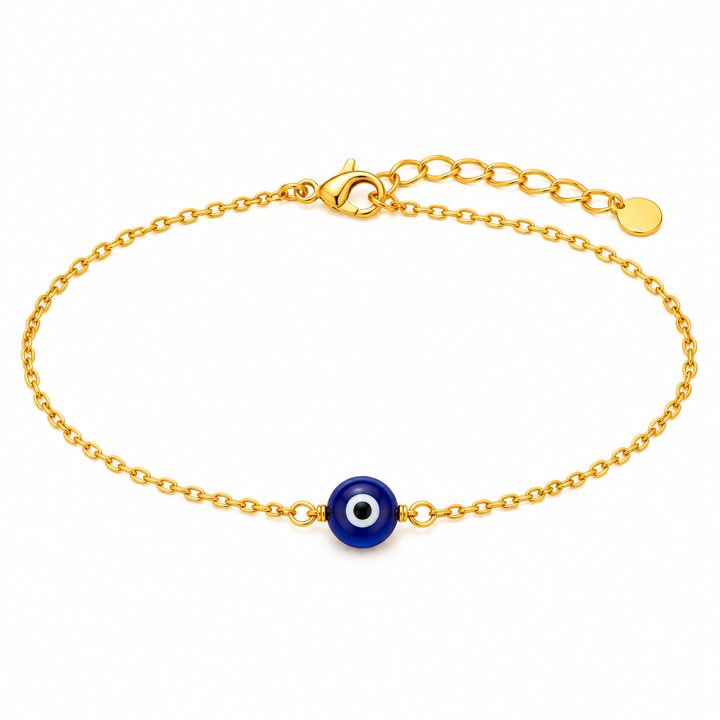 Evil Eye Sleek Anklet