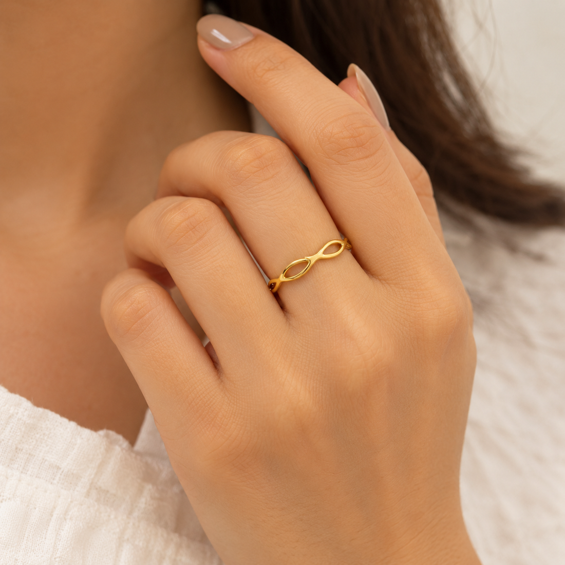 Classic Twisted Gold Rope Ring