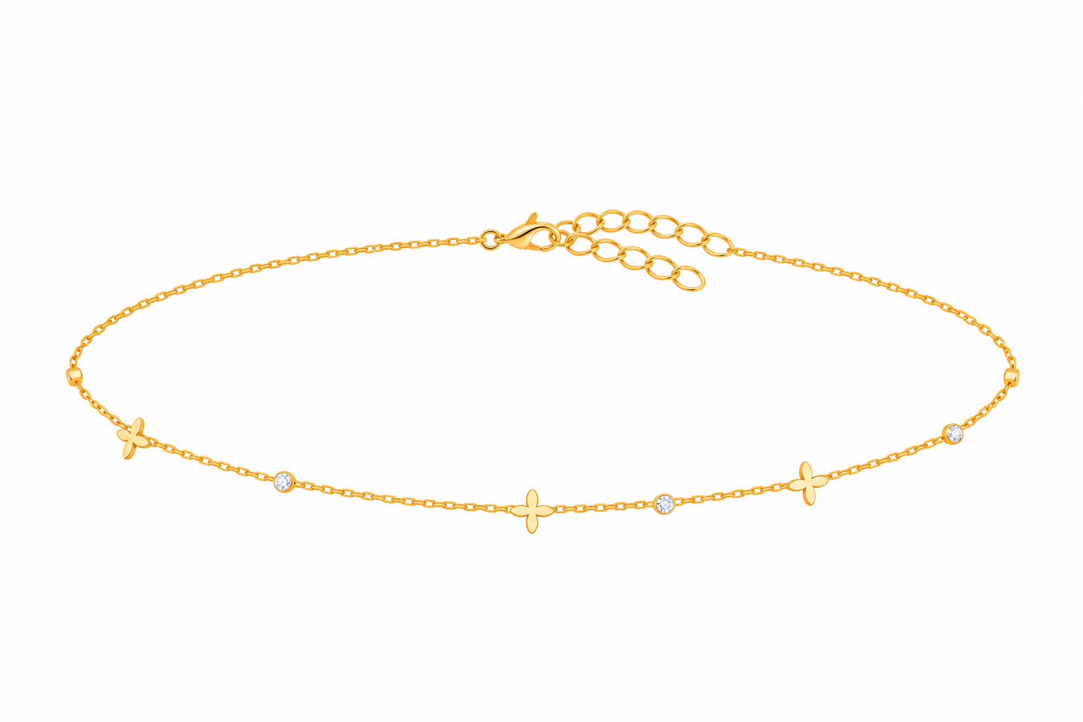 Delicate Cross Waist Chain