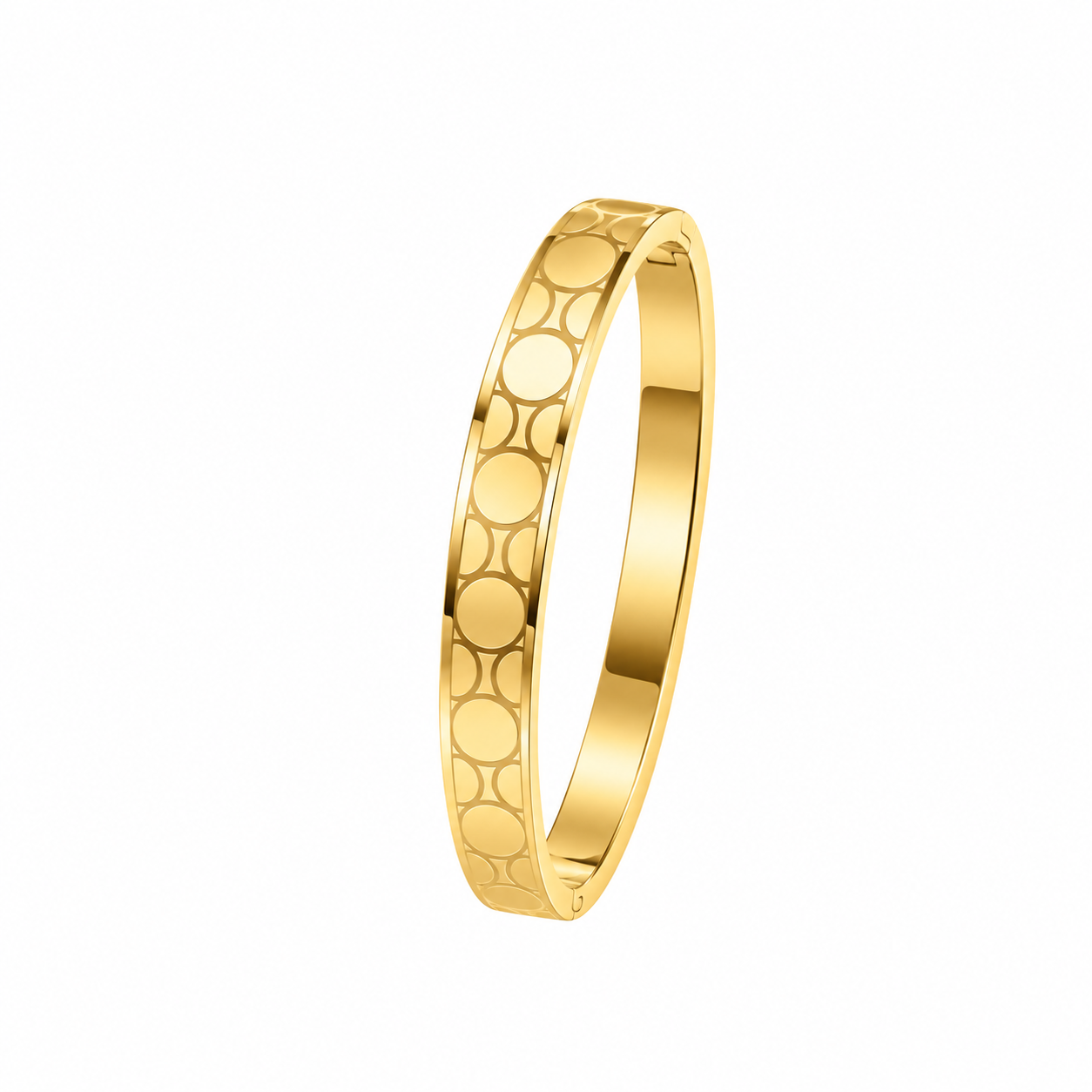 Gold Geometric Men's Bracelet