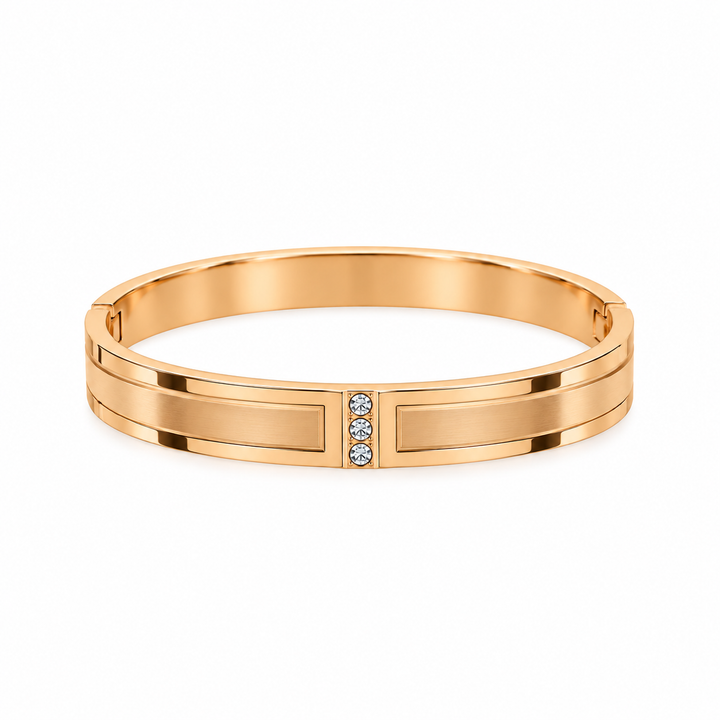 Rose Gold Gemstone Bracelet