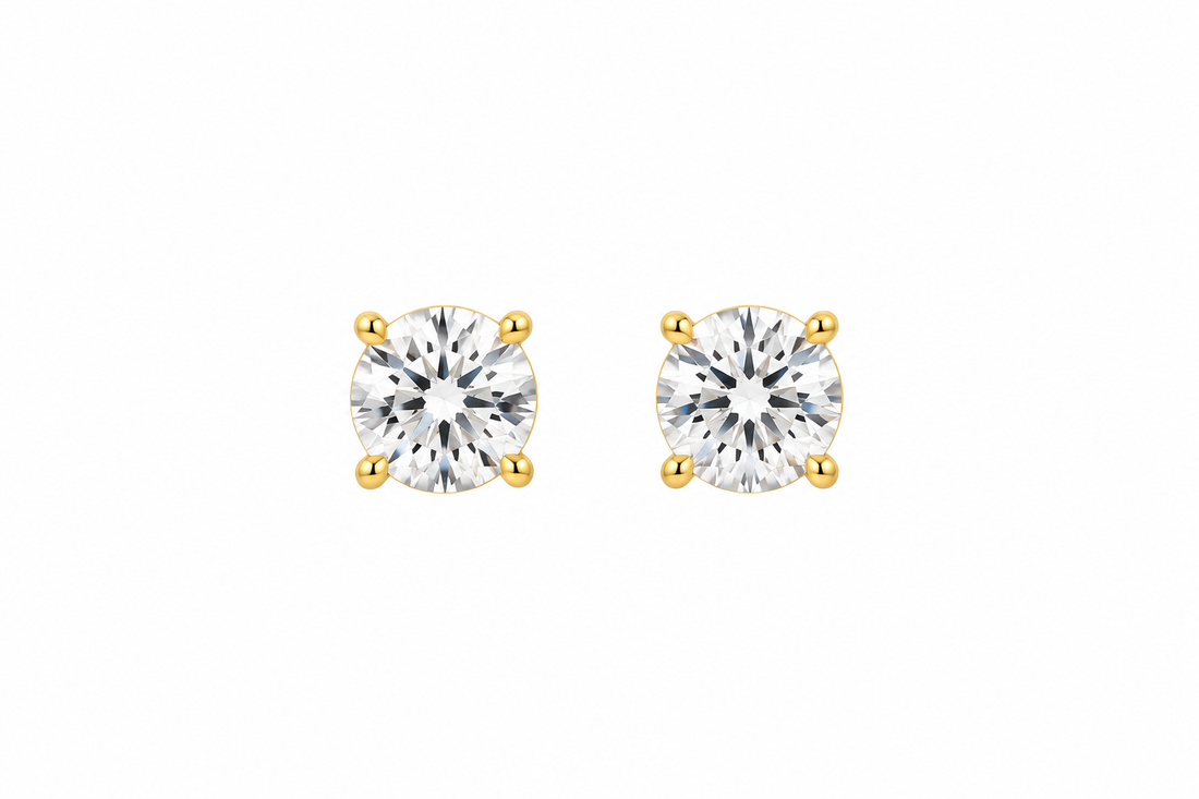 Elegant Diamond  Men's Stud