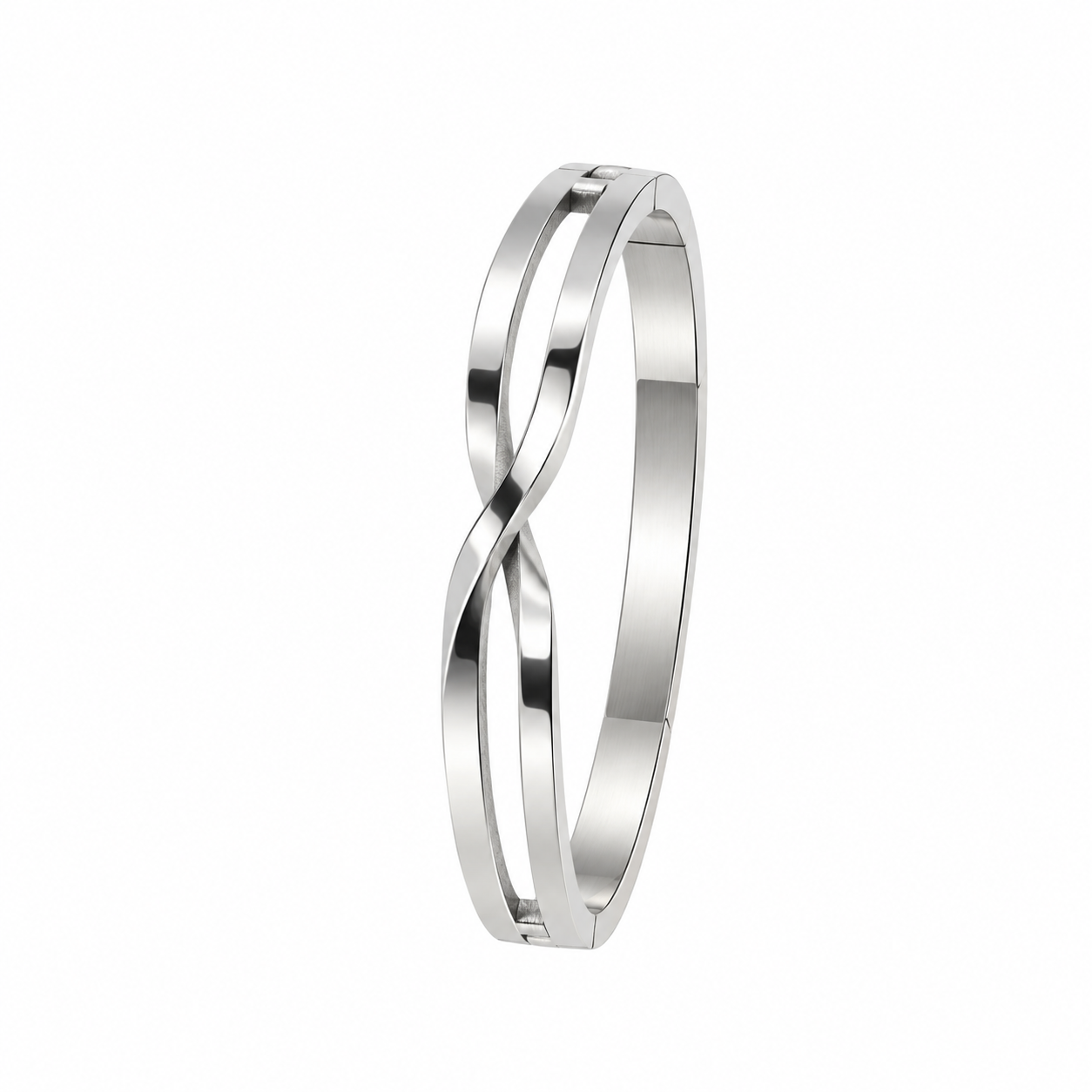 Twisted Silver Men's Bracelet