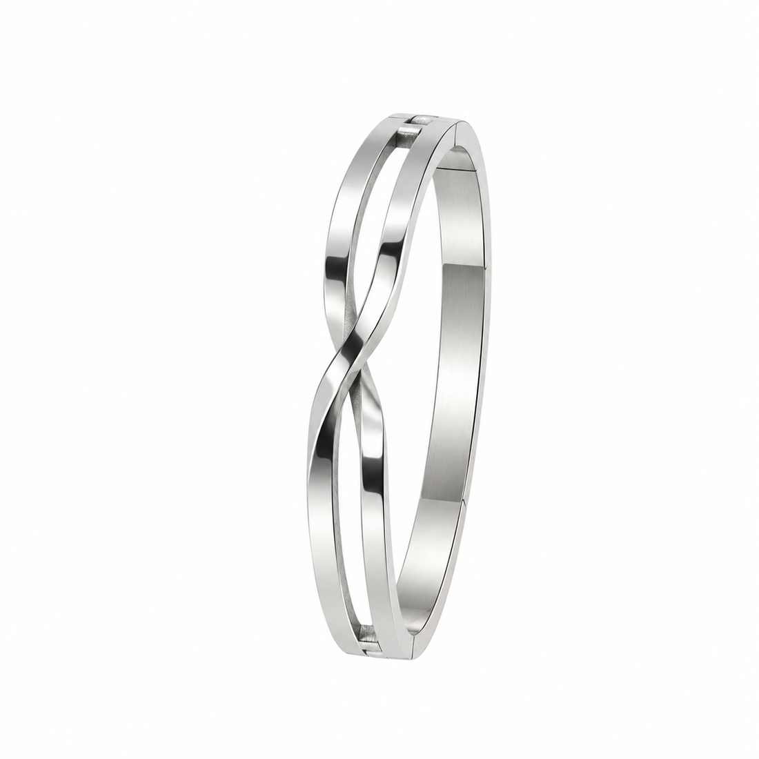 Twisted Silver Men's Bracelet